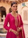 Toxic By Blue Hills Vichitra Zari Plus Size Anarkali Kurti Set 